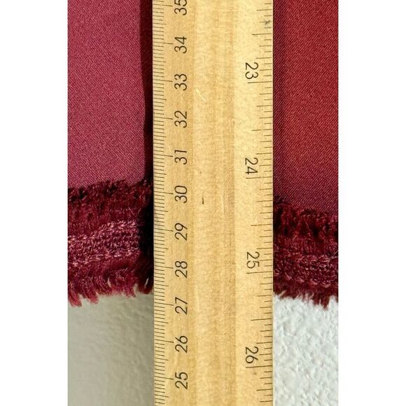 NWOT Finders Keepers Fig Burgundy Fall Visions Off Shoulders Mini Dress Medium - Picture 10 of 12